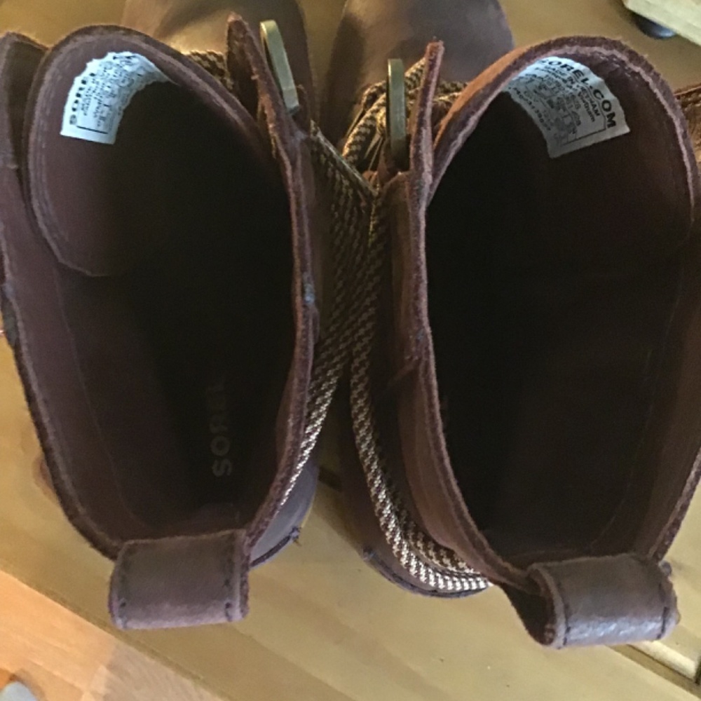 Sorrel Burgundy Lace up Ankle Boots- NWOB - Picture 4 of 16
